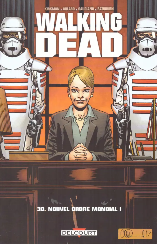 Couverture de l'album Walking Dead Tome 30 Nouvel ordre mondial !