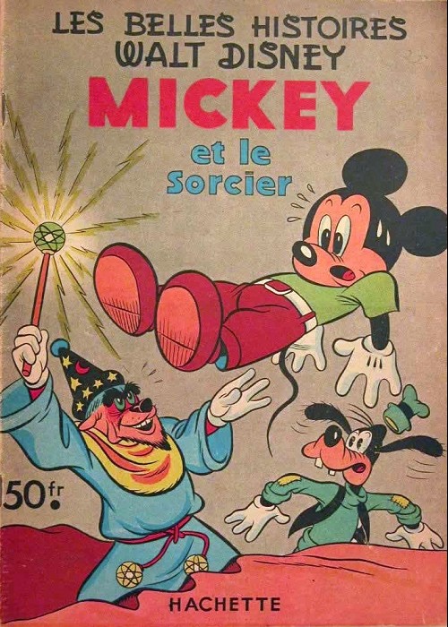 Couverture de l'album Les Belles histoires Walt Disney Tome 39 Mickey et le sorcier