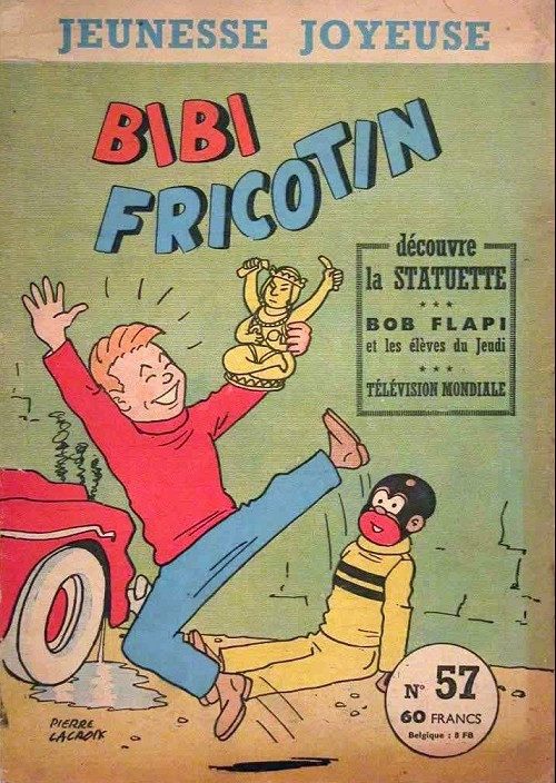 Couverture de l'album Bibi Fricotin Tome 57 Bibi Fricotin découvre la statuette