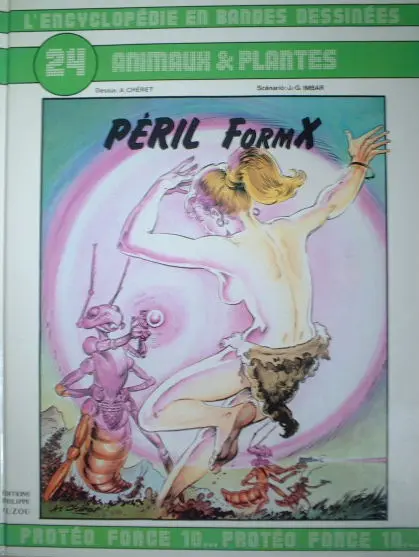 Couverture de l'album L'Encyclopédie en Bandes Dessinées Tome 24 Péril FormX