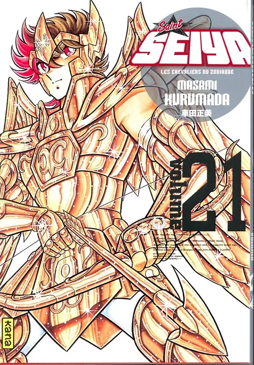 Couverture de l'album Saint Seiya - Les Chevaliers du Zodiaque Édition Deluxe Volume 21