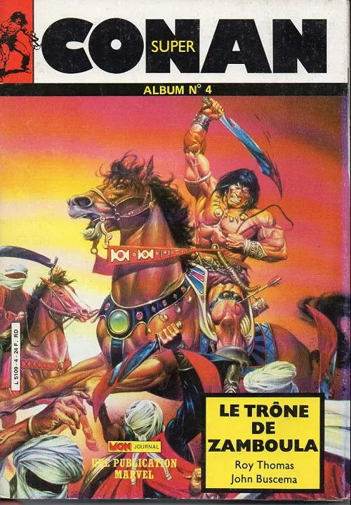 Couverture de l'album Conan (Super) Album N° 4