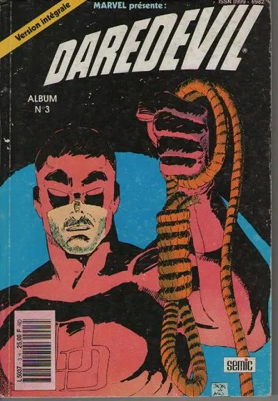 Couverture de l'album Daredevil Album N° 3