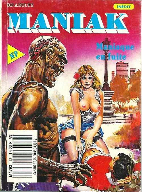 Couverture de l'album Maniak Tome 13 Maniaque en fuite