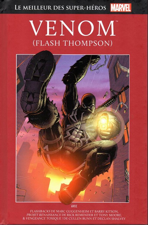 Couverture de l'album Le meilleur des Super-Héros Marvel Tome 77 Venom (flash thompson)
