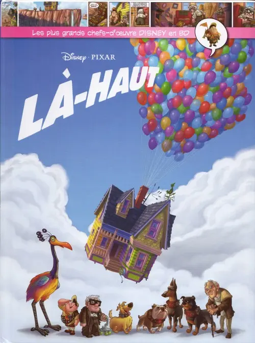 Couverture de l'album Les plus grands chefs-d'œuvre Disney en BD Tome 27 Là-haut