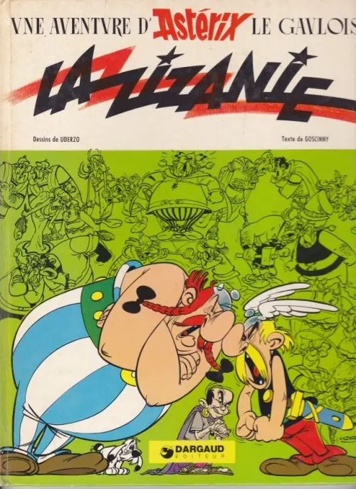 Couverture de l'album Astérix Tome 15 La zizanie