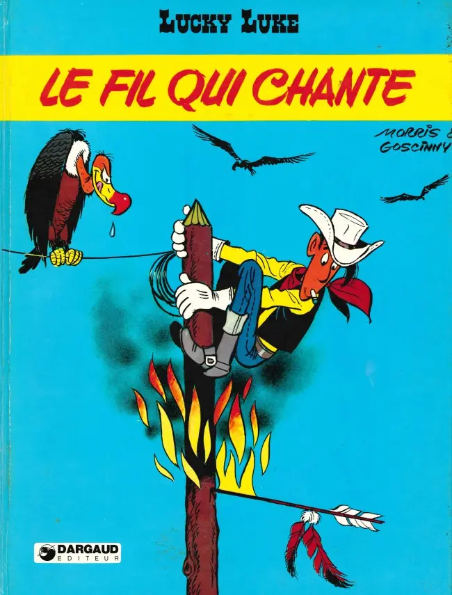 Couverture de l'album Lucky Luke Tome 46 Le fil qui chante