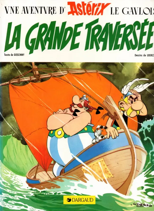 Couverture de l'album Astérix Tome 22 La grande traversée
