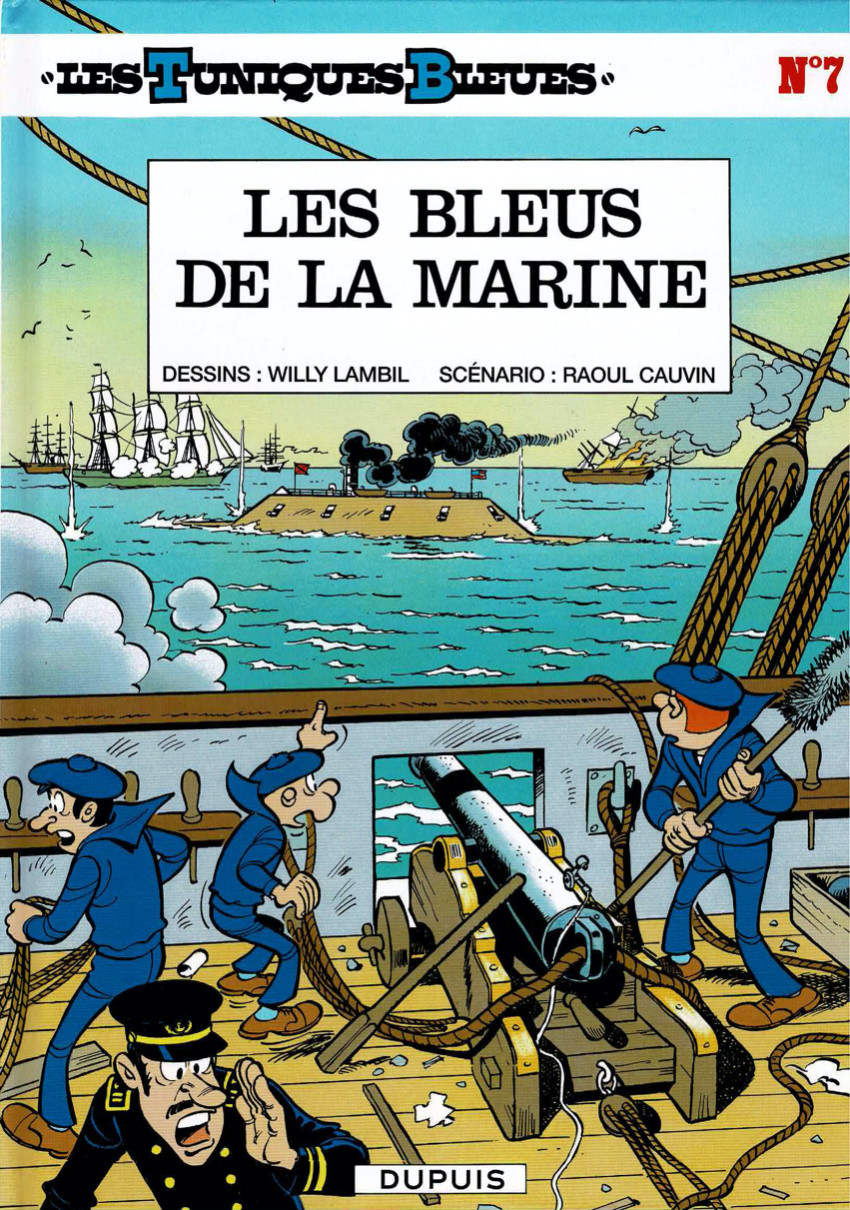 Couverture de l'album Les Tuniques Bleues Tome 7 Les Bleus dans la Marine