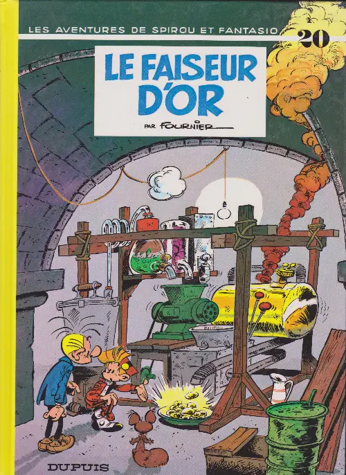 Couverture de l'album Spirou et Fantasio Tome 20 Le faiseur d'or