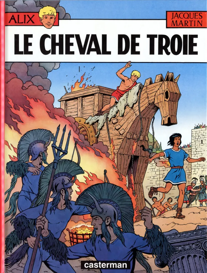 Couverture de l'album Alix Tome 19 Le cheval de Troie