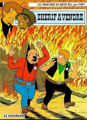 Couverture de l'album Chick Bill Tome 32 Shérif à vendre