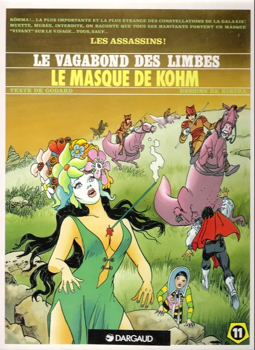 Couverture de l'album Le Vagabond des Limbes Tome 11 Le masque de kohm