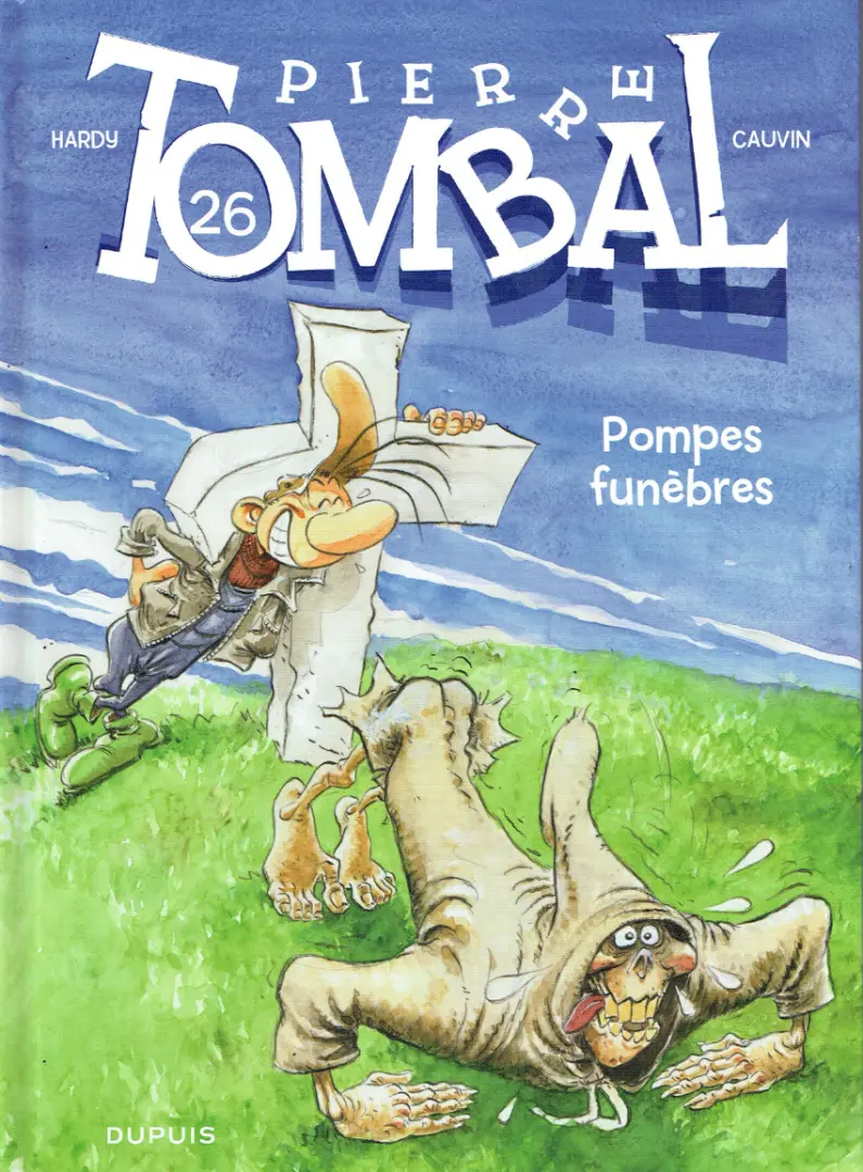 Couverture de l'album Pierre Tombal Tome 26 Pompes funèbres