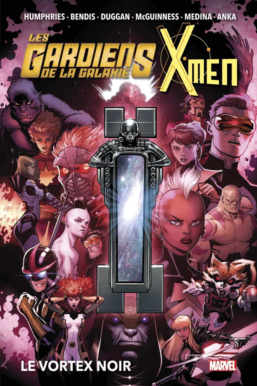 Couverture de l'album Les Gardiens de la Galaxie / All-New X-Men - Le Vortex Noir Le Vortex Noir