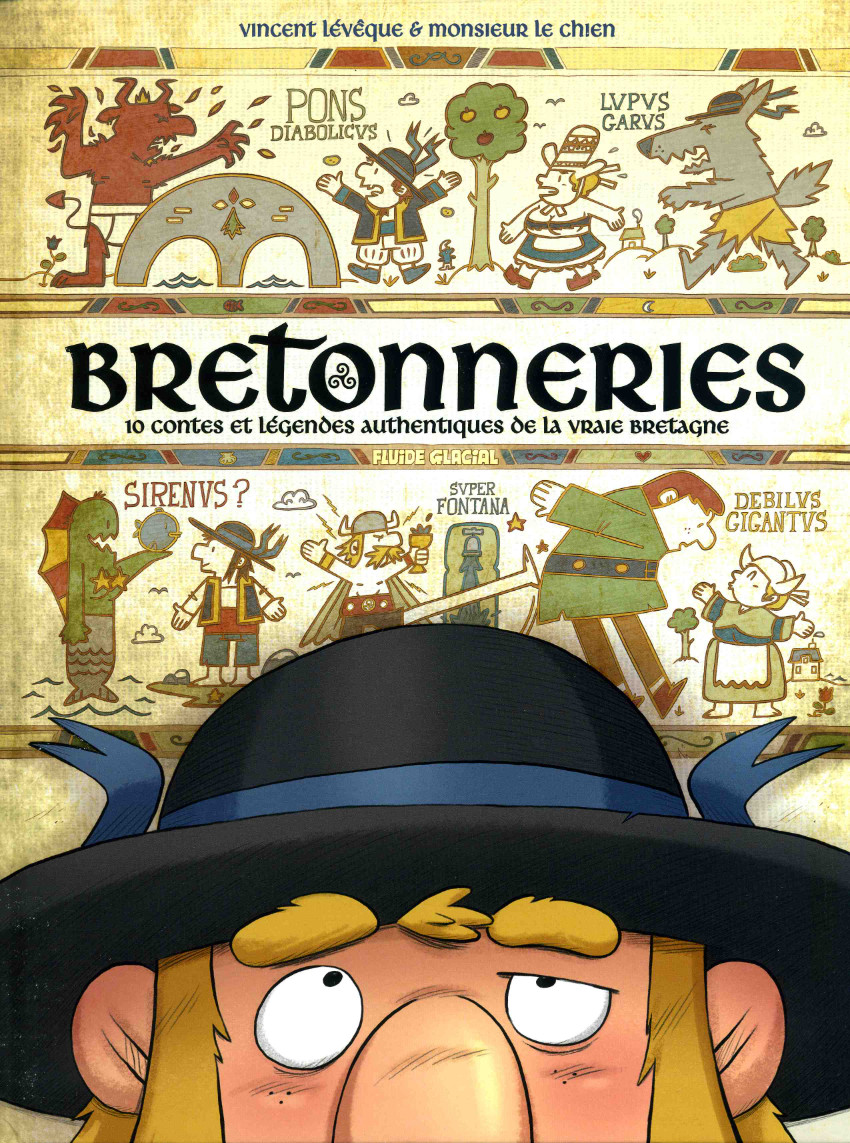 Couverture de l'album Bretonneries Tome 1 Bretonneries - 10 contes et légendes authentiques de la vraie Bretagne