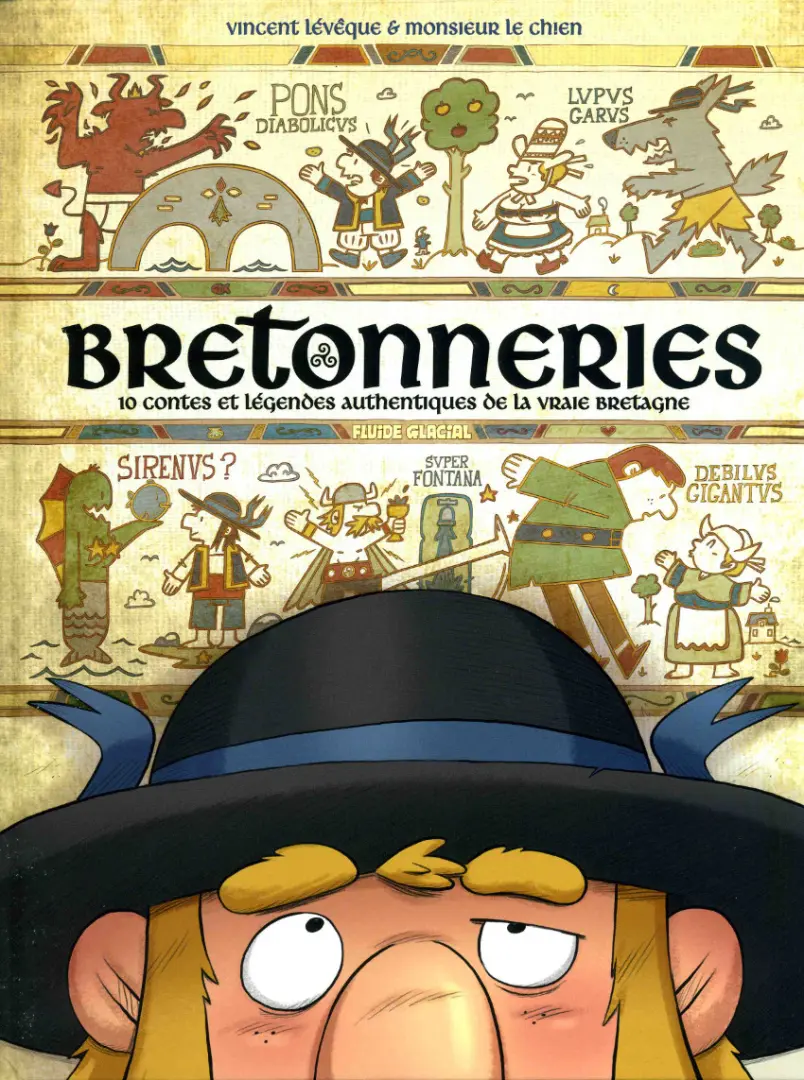 Couverture de l'album Bretonneries 1 10 contes et légendes authentiques de la vraie Bretagne
