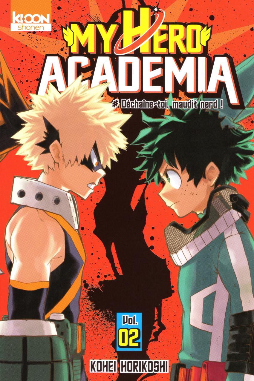 Couverture de l'album My Hero Academia Vol. 02 Déchaîne-toi, maudit nerd !