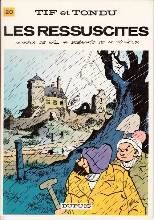 Couverture de l'album Tif et Tondu Tome 20 Les ressuscités