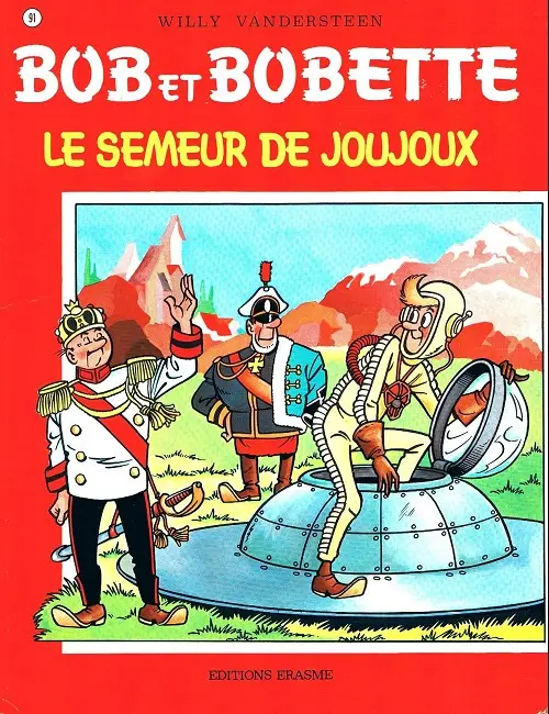 Couverture de l'album Bob et Bobette Tome 91 Le semeur de joujoux