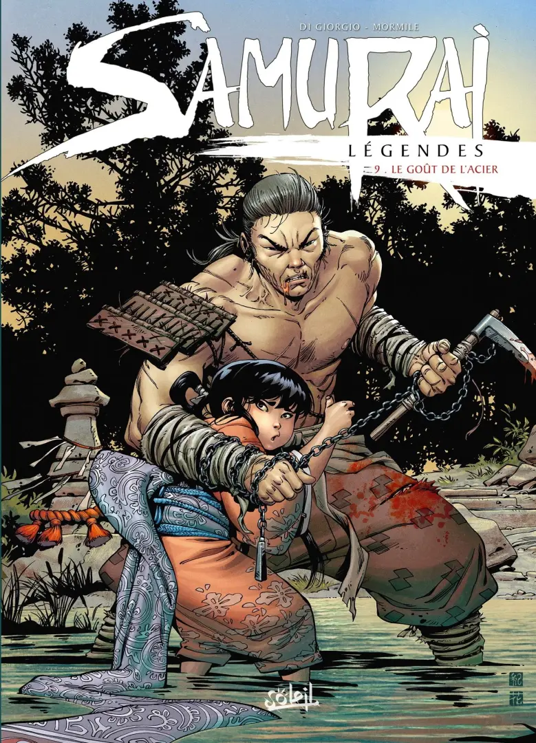 Couverture de l'album Samurai Légendes Tome 9 Le Goût de l'acier