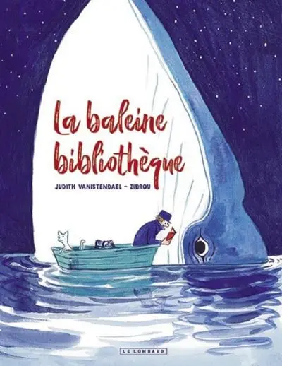 Couverture de l'album La baleine bibliothèque