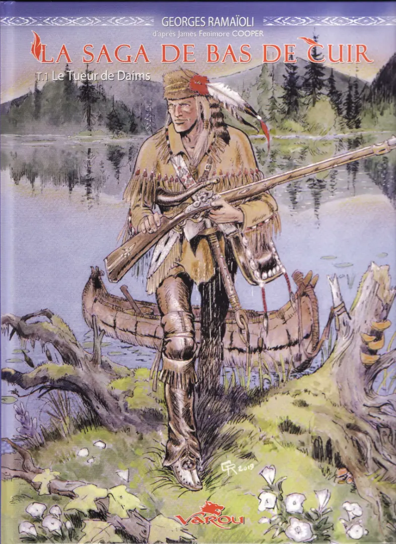 Couverture de l'album La saga de Bas de Cuir Tome 1 Le tueur de daims