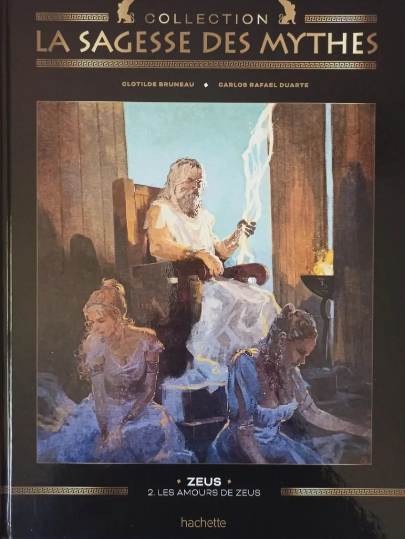 Couverture de l'album La sagesse des Mythes - La collection 3 ZEUS  -2:LES AMOURS DE ZEUS