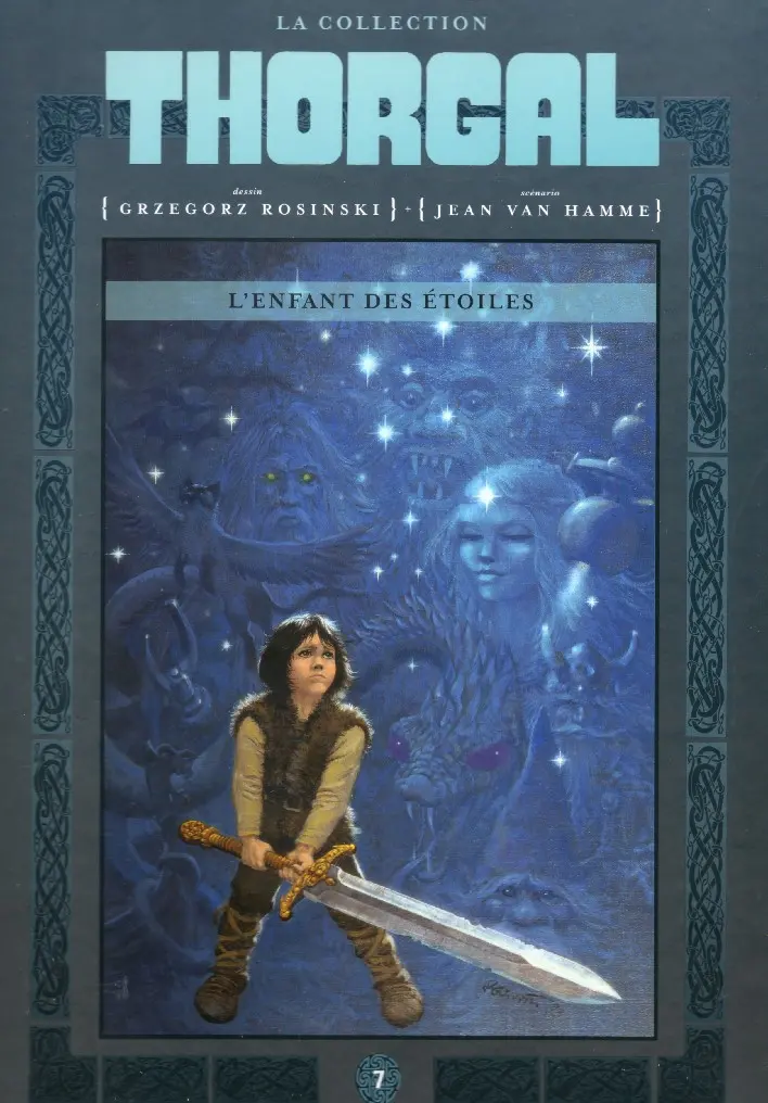 Couverture de l'album Thorgal - La collection Tome 7 L'enfant des étoiles