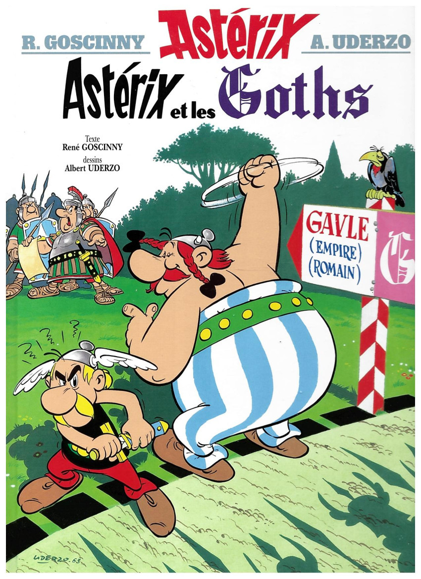 Couverture de l'album Astérix Tome 3 Astérix et les Goths