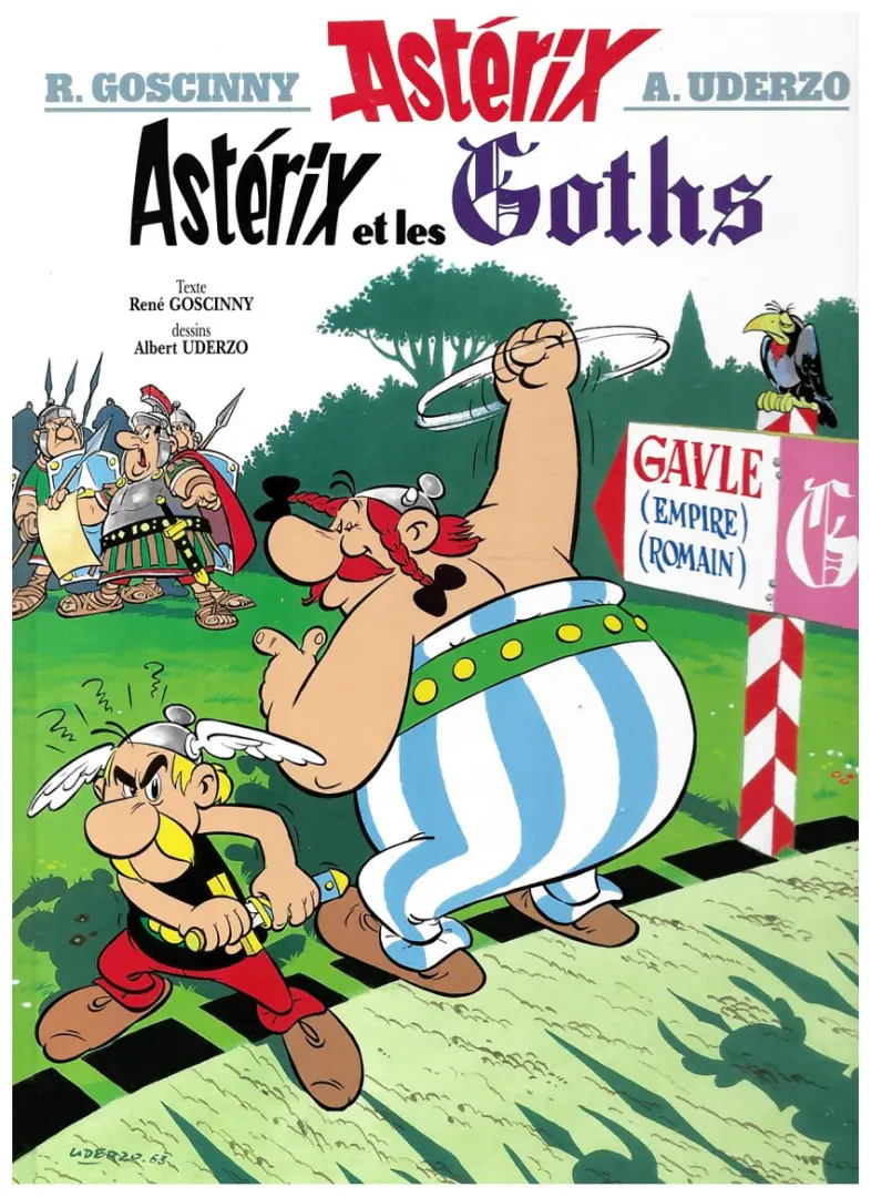 Couverture de l'album Astérix Tome 3 Astérix et les Goths