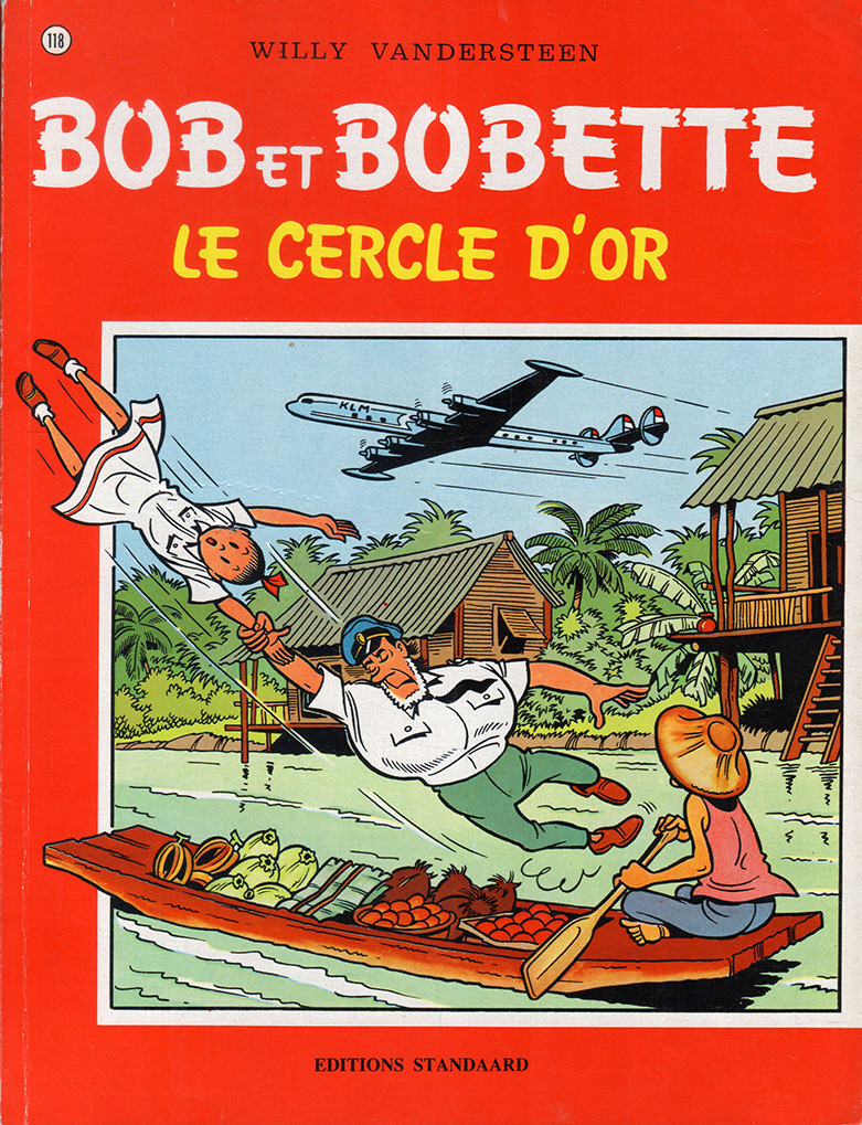 Couverture de l'album Bob et Bobette Tome 118 Le cercle d'Or