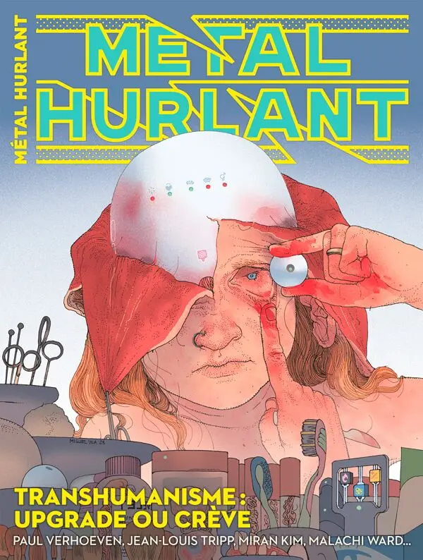 Couverture de l'album Métal Hurlant N° 18 Transhumanisme : Upgrade ou crève
