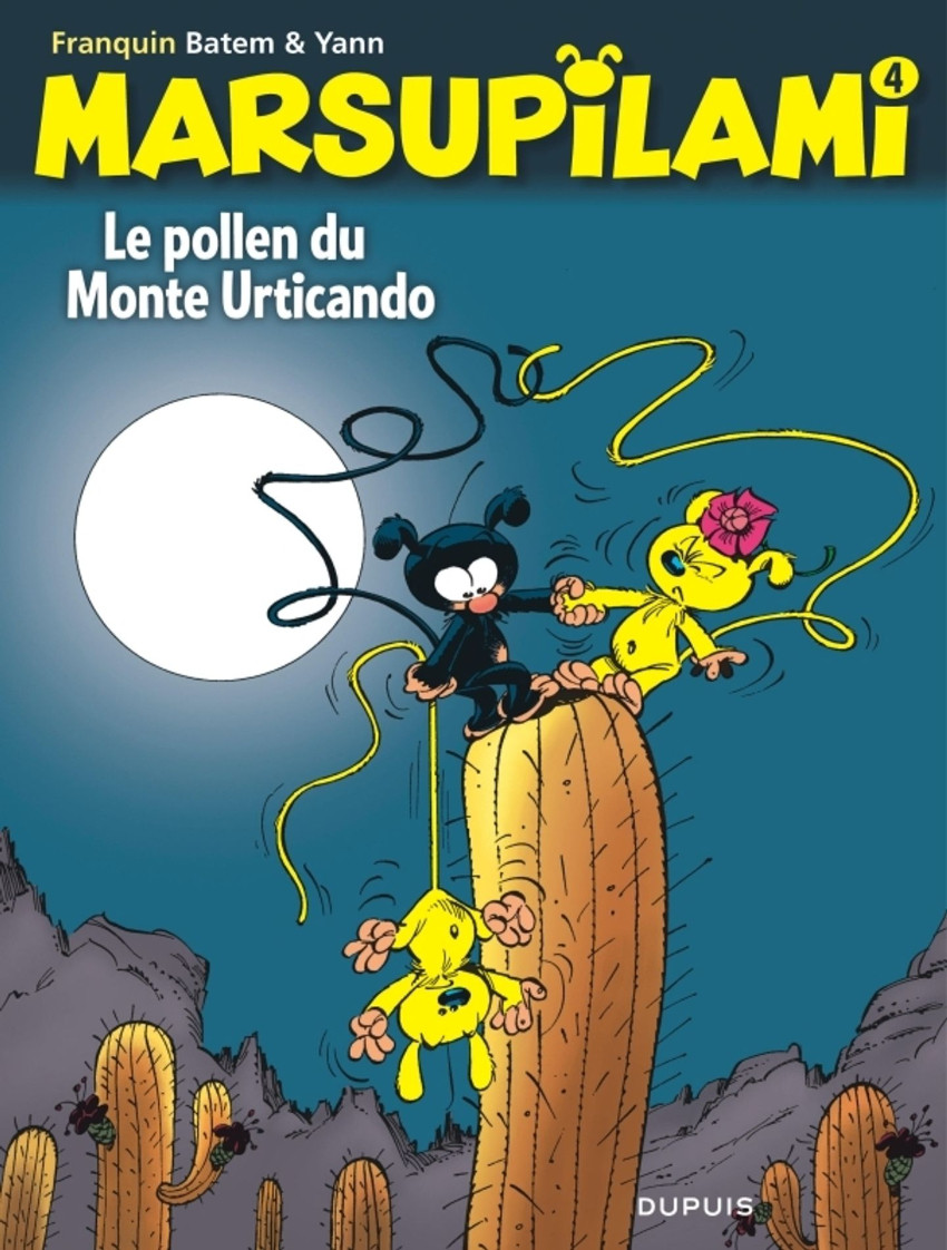Couverture de l'album Marsupilami Tome 4 Le pollen du Monte Urticando