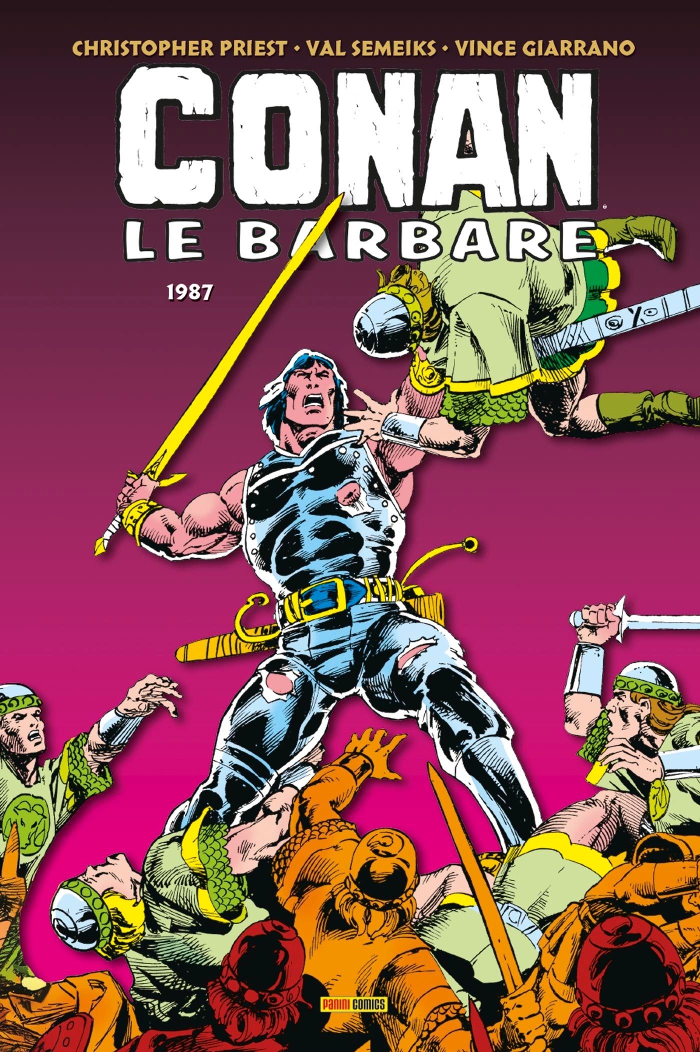 Couverture de l'album Conan le barbare : l'intégrale 21 1987