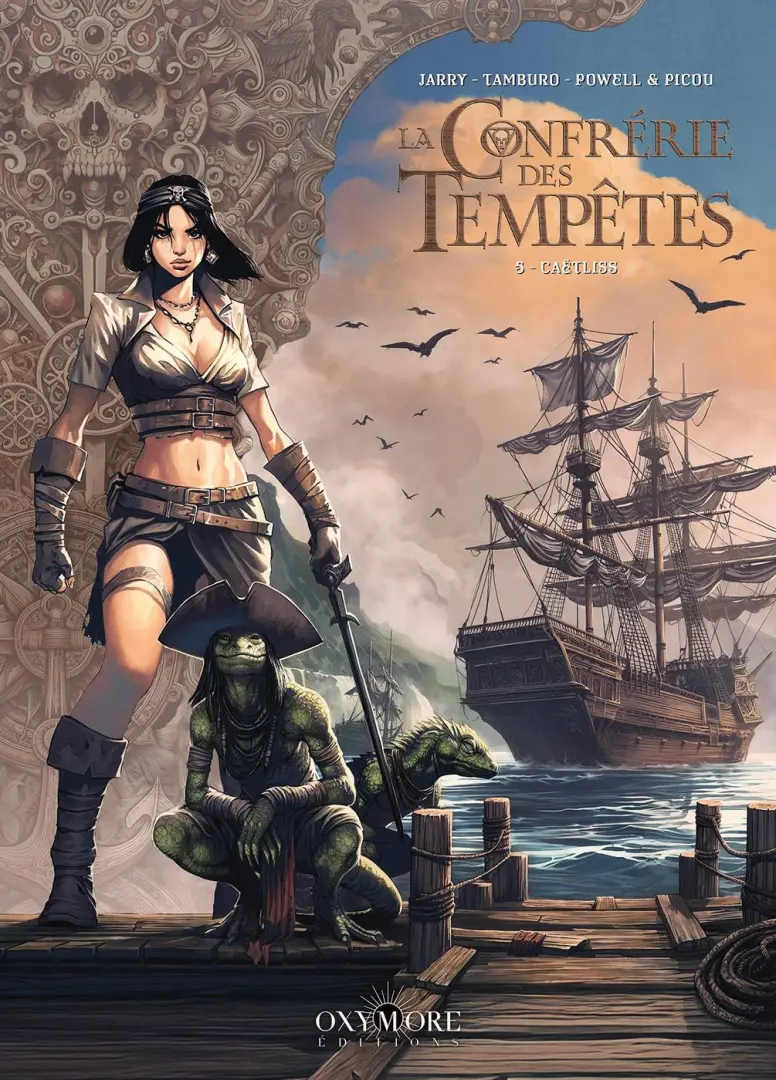 Couverture de l'album La Confrérie des Tempêtes 5 Caëtliss