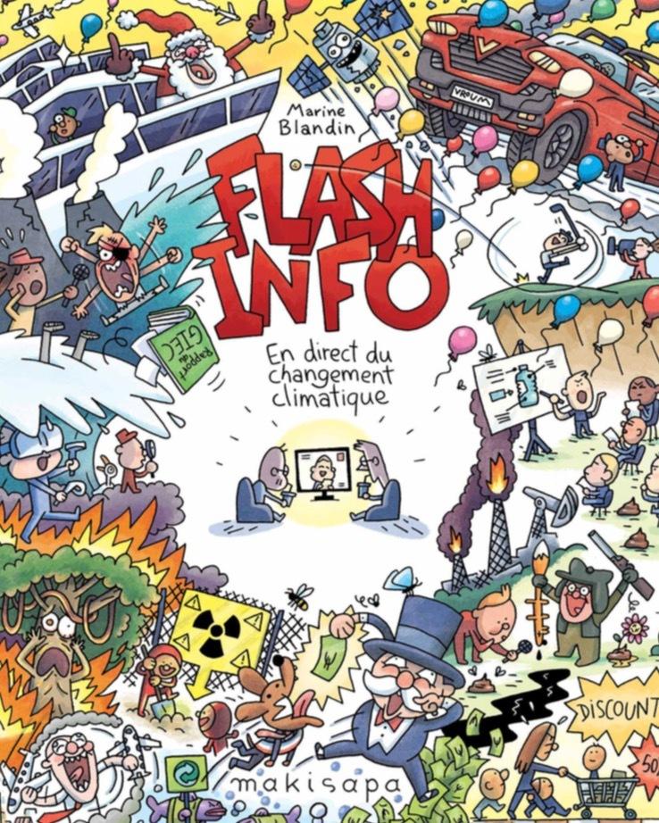 Couverture de l'album Flash Info En direct du changement climatique