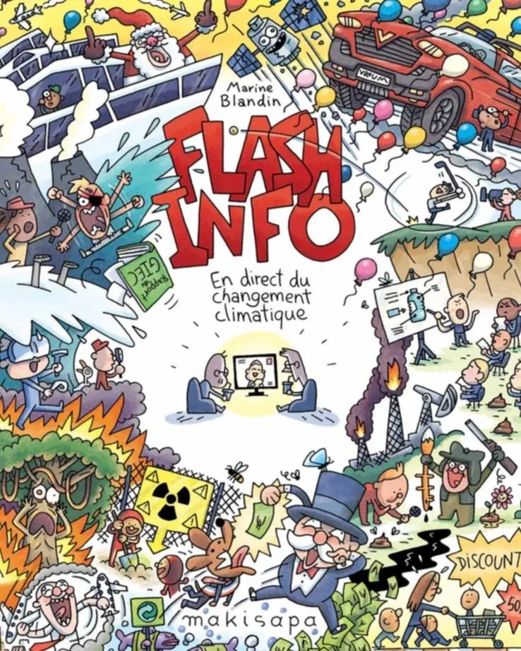Couverture de l'album Flash Info En direct du changement climatique