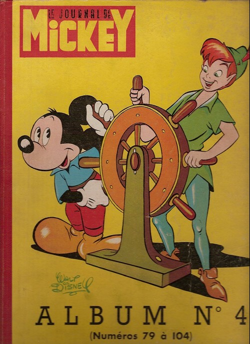 Couverture de l'album Le Journal de Mickey Album N° 4