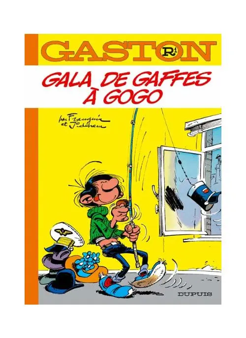 Couverture de l'album Gaston Tome 1 Gala de gaffes à gogo