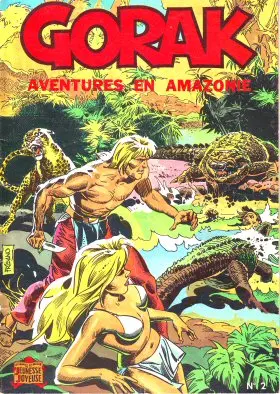 Couverture de l'album Gorak Tome 2 Aventures en amazonie