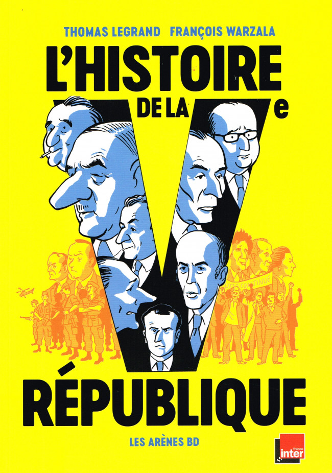 Couverture de l'album L'Histoire de la Ve République