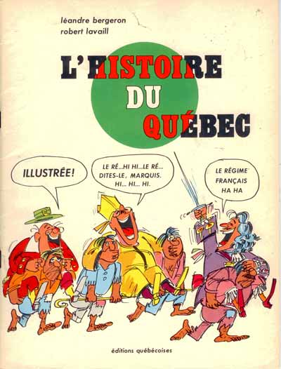 Couverture de l'album Histoire du Québec illustrée Tome 1 L'histoire du Québec