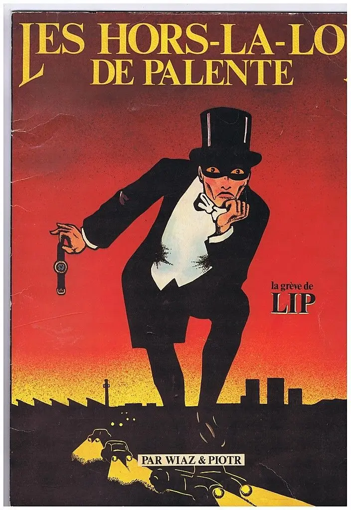 Couverture de l'album Les Hors-la-loi de Palente La grève de Lip