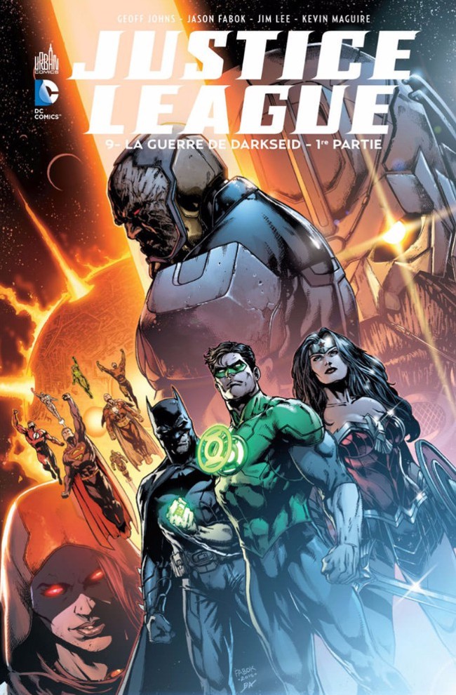 Couverture de l'album Justice League Tome 9 La Guerre de Darkseid - 1re partie