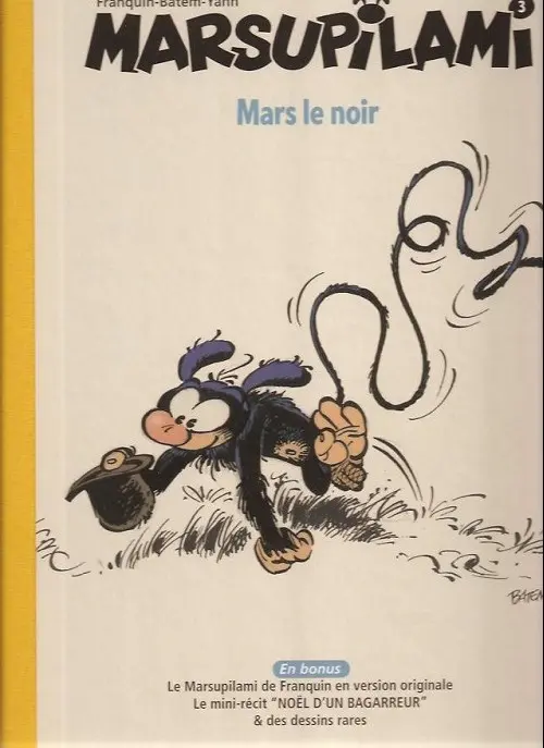 Couverture de l'album Marsupilami Tome 3 Mars le noir
