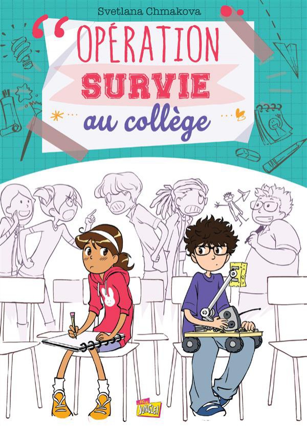 Couverture de l'album Opération survie au collège Tome 1