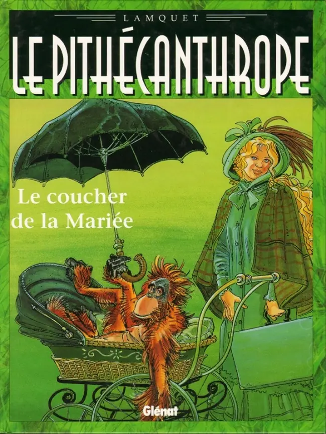Couverture de l'album Le Pithécanthrope dans la valise Tome 2 Le coucher de la Mariée