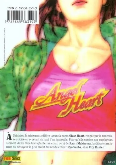 Verso de l'album Angel Heart 1